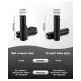 ROCKBROS Ergonomic Design Mountain Bike Grips, Double Lock-on and Non-Slip Bike Grips, Cushioned Comfortable Bicycle Handlebars Grips, for Commuting. - Retail: $12