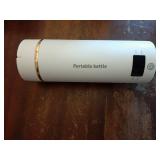 Travel Electric Kettle Portable Mini Kettle, Small Hot Water Boiler with 4 Temperature Settings,304 Stainless Steel, Fast Boiling Water with Auto Shut-Off and Boil Dry Protection,400ml (Beige, 400ML) 