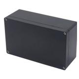 Project Box ABS Plastic Black Electrical Boxes IP65 Waterproof DIY Electronic Junction Box Power Enclosure 7.87 x4.72 x2.95 inch (200x120x75 mm) - Retail: $10