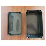 Project Box ABS Plastic Black Electrical Boxes IP65 Waterproof DIY Electronic Junction Box Power Enclosure 7.87 x4.72 x2.95 inch (200x120x75 mm) - Retail: $10
