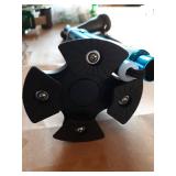 Walking Cane for Men & Women - Foldable, Adjustable, Lightweight, Self Standing Pivot Walking Cane, Soft Handle Grip, with Travel Bag, Walking Sticks for Seniors & Adults (Blue) - Retail: $27