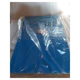 6-Pack Engraving Blank Materials Double Color 7x11 Inch, 1.3mm Thick ABS Plastic Sheet Yard Signs Name Plate for Door/Office/Home/Conference/Hotel/DIY Carving[Sky Blue/White] - Retail: $8