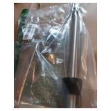 Paper Towel Holder Under Cabinet, One-Handed Tear, Wall Mount, Adhesive, Silver, Paper Roll Holder with Ratchet Mechanism for Kitchen Bathroom Farmhouse Essentials Decor Accessories - Retail: $15