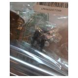 Paper Towel Holder Under Cabinet, One-Handed Tear, Wall Mount, Adhesive, Silver, Paper Roll Holder with Ratchet Mechanism for Kitchen Bathroom Farmhouse Essentials Decor Accessories - Retail: $15