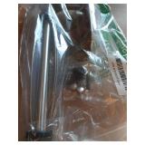 Paper Towel Holder Under Cabinet, One-Handed Tear, Wall Mount, Adhesive, Silver, Paper Roll Holder with Ratchet Mechanism for Kitchen Bathroom Farmhouse Essentials Decor Accessories - Retail: $15