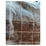 Decorative Chenille Check Throw Pillow Covers Vintage Plaid Couch Pillows 20x20 Inch Set of 2 Neutral Boho Farmhouse Cushion Covers Modern Home Decor for Sofa Bed Living Room Brown - Retail: $17