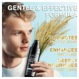 Natural Hair Growth Spray Serum for Men: Hair and Scalp Oil with Rosemary, Batana Oil, Rice Water, Castor Oil, Caffeine, Biotin - Effective Hair Thickening and Hair Loss Treatment for Men 60ml - Retai