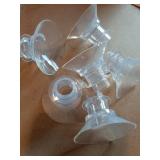 Flange Inserts 12mm 6PCS Compatible with Momcozy/Medela/eufy/Spectra/Medela/TSRETE/Lansinoh Wearable Breast Pump, for The Most 24mm Shield/Flange Pump, Reduce 24mm Tunnel Down to Correct Size - Retail