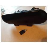 Computer Speakers for Desktop Monitor, Single Speakers for Desktop PC, Laptop Speaker with Loud Sound, Volume Control Easily Clamps to Monitors(USB-C to USB Adapter Included) (Black) - Retail: $23