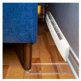 Couch Wall Spacer, Clear Acrylic Couch & Bed Stopper (2-Pack), Adjustable Furniture Wall Spacer for Sofa, Bed, Headboard & Cabinet, Protects Walls, Keeps Space for Outlets - Retail: $10