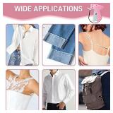 Stitch Gun for Clothes Handheld Stitch Gun Quick Clothing Fixer Sewing Kit Includes 1,000 Black Fasteners & 1,000 White Fasteners & 6 Needles (Pink) - Retail: $9