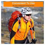 Retractable Keychain 3 Pack Heavy Duty Carabiner Badge Holder Extendable Reel ID Badge Holders Retractable for Keys Ring with 60 cm Steel Cord and Lanyard (Black) - Retail: $7