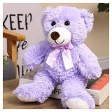 Teddy Bear Stuffed Animal, 12inch Teddy Bear Plush Toy, Birthday Valentine