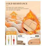 Womenâs Fleece-Lined Tights - Ultra-Warm Fake Sheer Look Pantyhose Thick Leggings for Winter (M) - Retail: $10