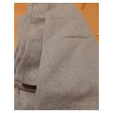 Linen Textured Tablecloth 60 x 102 Waterproof Decorative Table Cloth Spill-Proof Linen Look Cover for Party Table Extra Soft and Thick Fabric Wrinkle Free, Heather Stone Blue - Retail: $24