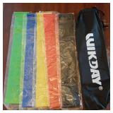 Resistance Bands for Working Out Exercise Loop Bands Workout Bands Set for Men Women Body Stretching, Training, Home Workout, Physical Therapy, Booty Legs, Set of 5 (Assorted) - Retail: $5