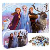 Puzzles for Kids Ages 4-8, 60 Pieces Puzzles for Kids Ages 3-5 in a Metal Box Girls and Boys Learning Educational Jigsaw Puzzle Toys Gifts - Retail: $10