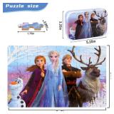 Puzzles for Kids Ages 4-8, 60 Pieces Puzzles for Kids Ages 3-5 in a Metal Box Girls and Boys Learning Educational Jigsaw Puzzle Toys Gifts - Retail: $10