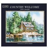 Country Welcome 2026 Wall Calendar by Laura Berry, 13.4