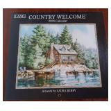 Country Welcome 2026 Wall Calendar by Laura Berry, 13.4