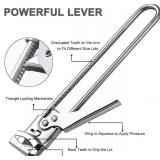 Master Jar & Bottle Opener, Adjustable Multifunctional Stainless Steel Can Opener Jar Lid Gripper, Manual, Kitchen Accessories - Retail: $8