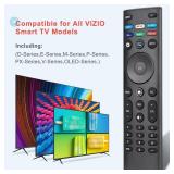 Universal Remote Control XRT140 for VIZIO Smart TV Remote Replacement XRT136 XRT260 XRT270 Smartcast D, E, M, P, V, PX Series Smart TVs - Retail: $14