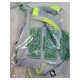 Dog Cooling Vest Harness Cooler Jacket Grey Green X-Large - Retail: $40