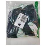 Women High Waisted Two Piece Bikini Sets Cheeky High Cut Bandeau Swimsuits Push Up Bathing Suit(Black and White, Large) - Retail: $30