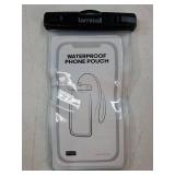 Waterproof Phone Pouch Case - [2 Pack][Easy Lock & Heavy Duty] IPX8 Water Proof Cell Phone Dry Bag for Beach, Gift Protector for iPhone 17 16 15 14 13 12 11 Pro Max Plus Air, Galaxy S25, 4-7 - Retail: