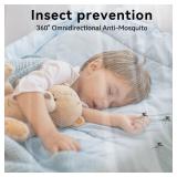 Mosquito Net for Bed Mosquitoes Cameros para Cuba One Side Opening White Bed Canopy Netting for Bedroom Camping Outdoor Travel (L75 X W35 X H63 Inch) - Retail: $10