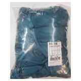 Teal Velvet Curtains 84 inch Length - Super Soft Durable Window Drapes Plush Velvet Room Darkening Backdrop for Nursery Playroom Bedroom, Peacock Blue, W52 x L84 inches, 2 Panels - Retail: $40