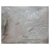 100% Cotton Waffle Queen Blanket with Fringe 90x90", Pre-Washed Waffle Weave Blanket for All Season, Lightweight Breathable Soft Cozy Throw Blanket for Couch, Bed, Travel (White) - Retail: $49"