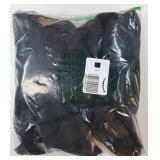 AK TRADING CO. 10 feet x 10 feet IFR Polyester Backdrop Drapes Curtains Panels with Rod Pockets - Wedding Ceremony Party Home Window Decorations - Black - Retail: $31