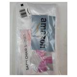 Satin Chair Sashes Ties Upgraded 30 pcs Chair Ribbons Bows for Wedding Banquet Party Easter Christmas Baby Shower Events Decoration (White) - Retail: $28