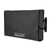 Waterproof Outdoor TV Cover for 66-70 inch Outside Flat Screen Televisions with Mounts and Stands, Black - Retail: $36