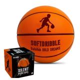 Silent Basketball Size 5 (27.5) 2025 New Upgraded | Soft Foam Indoor Basketball | Soundless Sport for Indoor Training and Quiet Dribbling No Compression - Retail: $24