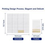 200 Pack Paper Dinner Napkins, Absorbent Paper Napkins, Premium Quality Guest Towels, 2-Ply Disposable Hand Towels for Thanksgiving, Kitchen, Events, Parties or Events - Retail: $17