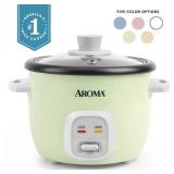 4-Cups (Cooked) / 1Qt. Rice & Grain Cooker  Light Green  New  ARC-302NGLG - Retail: $23
