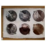 Colored Hobnail Drinking Glasses Set of 6, 12oz Vintage Kitchen Glassware, Embossed Beaded Glass Cups, Water Glasses, Beaded Colorful Water Tumbler for Cocktail, Juice and Various Mixed Drinks - Retai