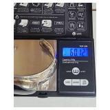 Silpada .925 Sterling Silver and Onyx Cuff Bracelet 60g