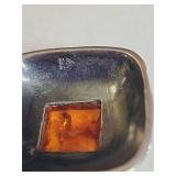 Silpada .925 Sterling Silver Baltic Amber Pendant 10g