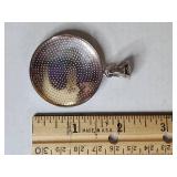 Silpada .925 Sterling Silver Round Dotted Pendant 15.1g