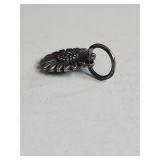 Sterling Silver .925 Daisy Flower Charm 2.7g