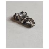 Sterling Silver .925 CZ and Marcasite Pendant