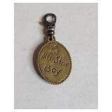 Silpada .925 All-Star Boy Two-Tone Charm