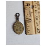 Silpada .925 All-Star Boy Two-Tone Charm