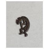 Southwestern Kokopelli Sterling Silver Pin Charm
