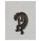 Southwestern Kokopelli Sterling Silver Pin Charm