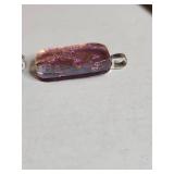 Dichroic Glass Pendant Set