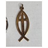 Religious Medal Pendant Set